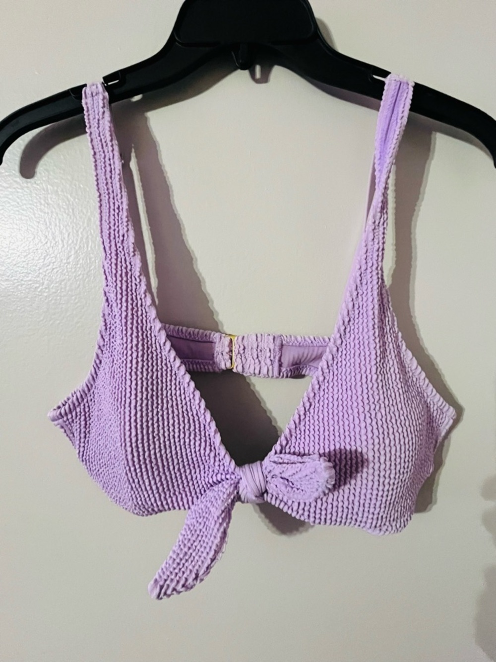 NWT Lively Lavender Smocked Bikini Sz L